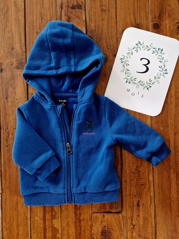 Vest bouledogue 3 mois