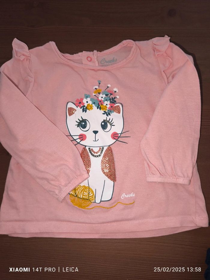 Ensemble jogging et tee shirt ML 12 mois - photo numéro 5