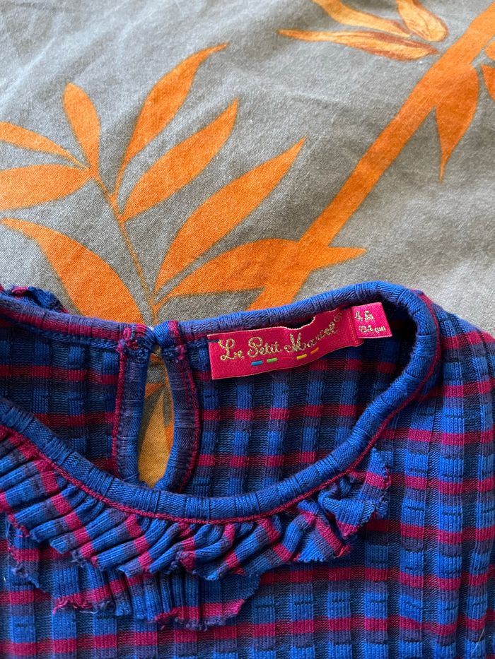 Robe carreaux little Marcel