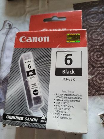 Cartouche Canon BCI 6BK  noir