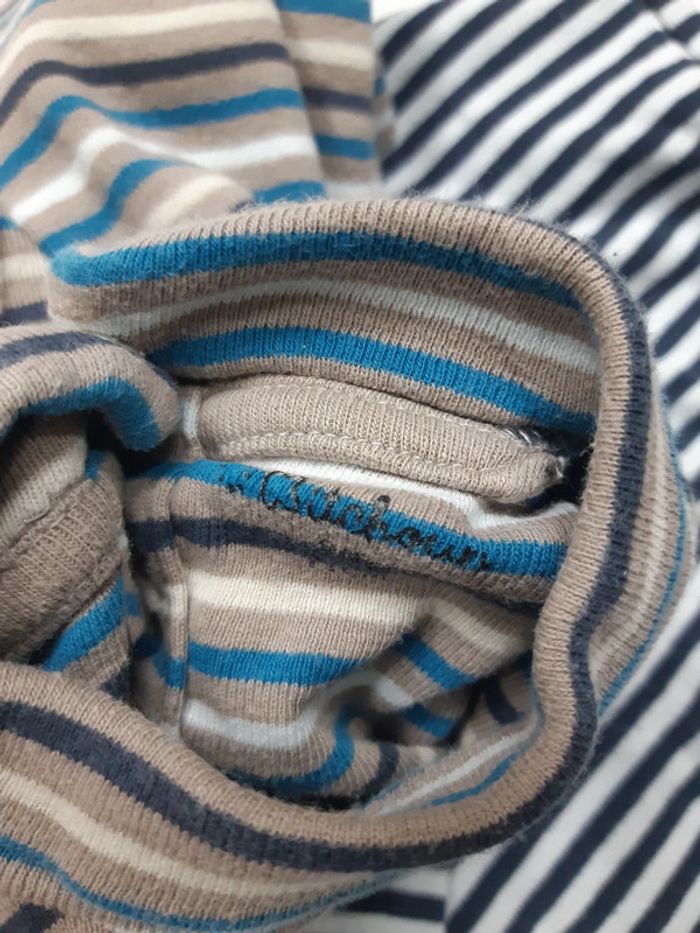 Lot de 3 sous pull à col roulé 9 mois - photo numéro 6