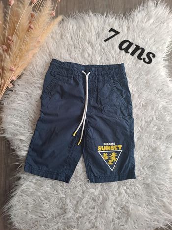 Short bermuda in extenso 7ans