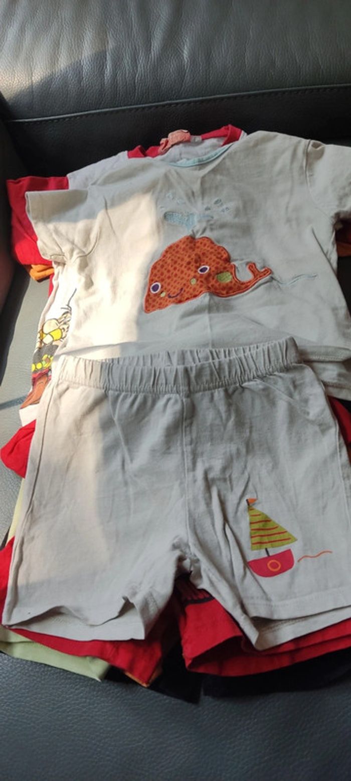 Lot 9 pyjamas été 3 ans garçon - photo numéro 4
