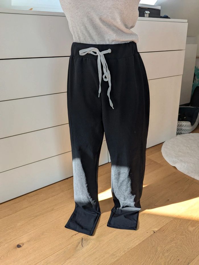 Pantalon noir e - photo numéro 2