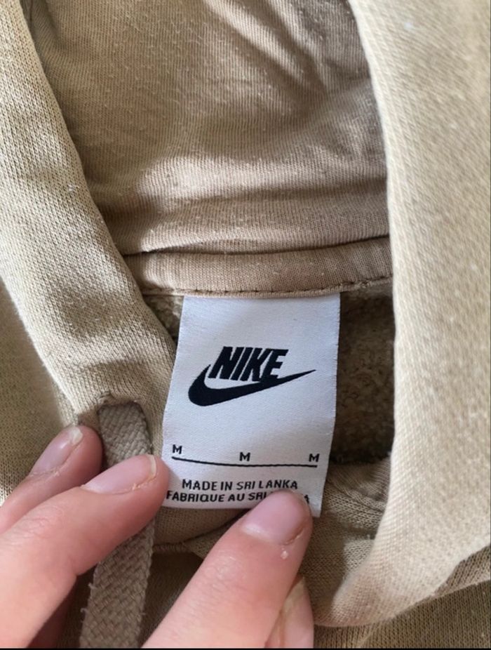 Sweat Nike beige- taille M - photo numéro 4