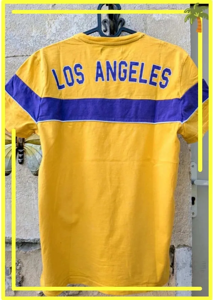 T-shirt Lakers brodé – Pour les MVP du style ! - photo numéro 5