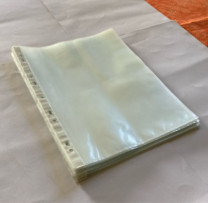 Pochettes plastifiées