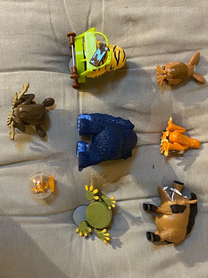 Rare : Le repaire les As de la jungle + la collection complète des 8 figurines - photo numéro 4