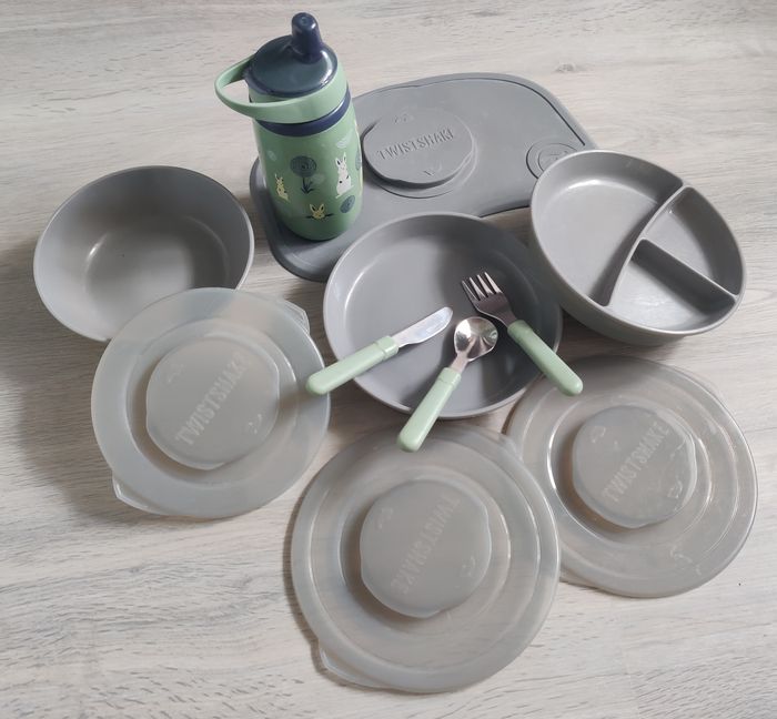 Lot vaisselle 11 pièces Twistshake - Tommee tippee - photo numéro 3