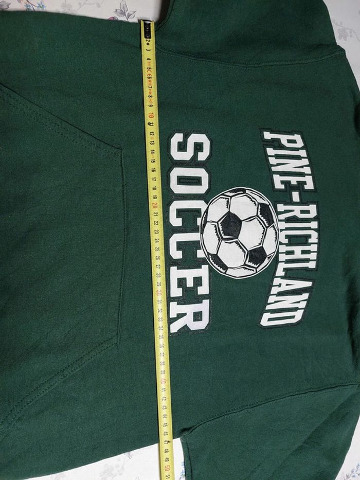 Sweat à capuche mixte Pine-Richland Soccer Taille S - photo numéro 12
