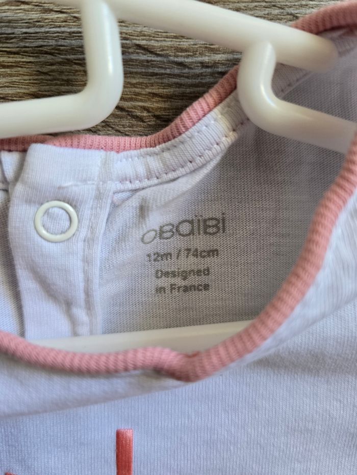 Vêtement Bébé Fille - Ensemble été - Obaibi / Tape à l’oeil - 12 mois 74 cm - photo numéro 4