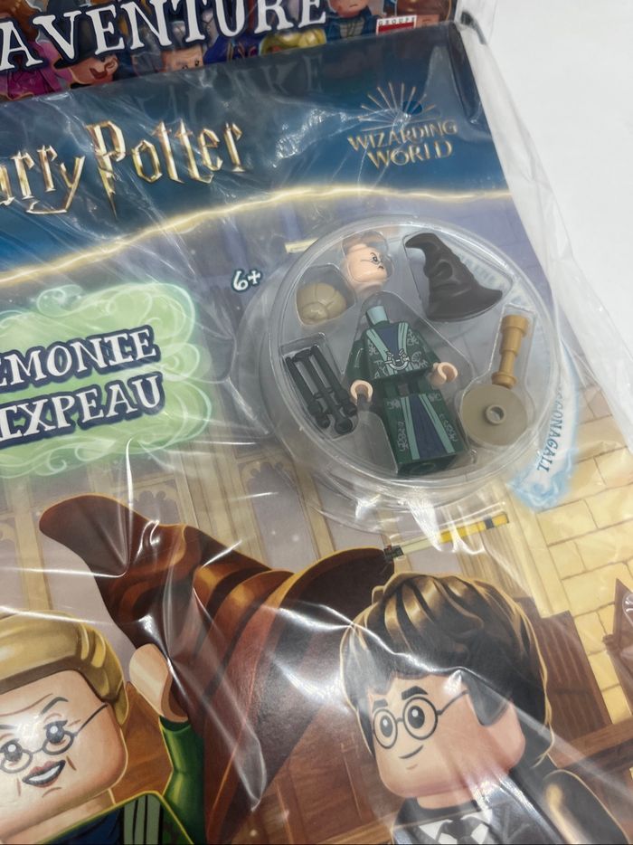 Lot de 4 livres D’activités Magazines Lego Harry Potter Avec leurs figurines Neuf ` - photo numéro 3