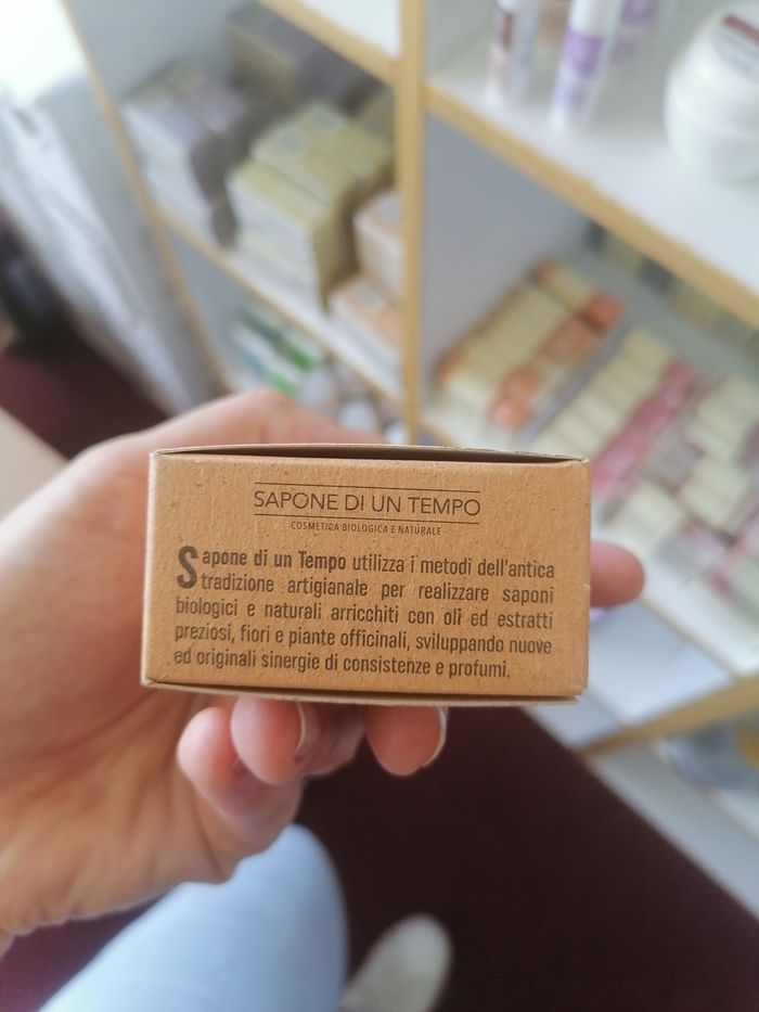 Savon exfoliant artisanal Bio Corps & Visage- Pêche & Abricot - Sapone di un Tempo - photo numéro 2