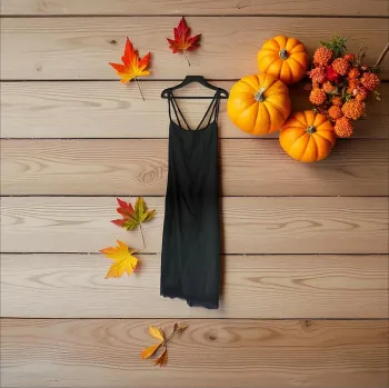Robe longue noir - Taille S
