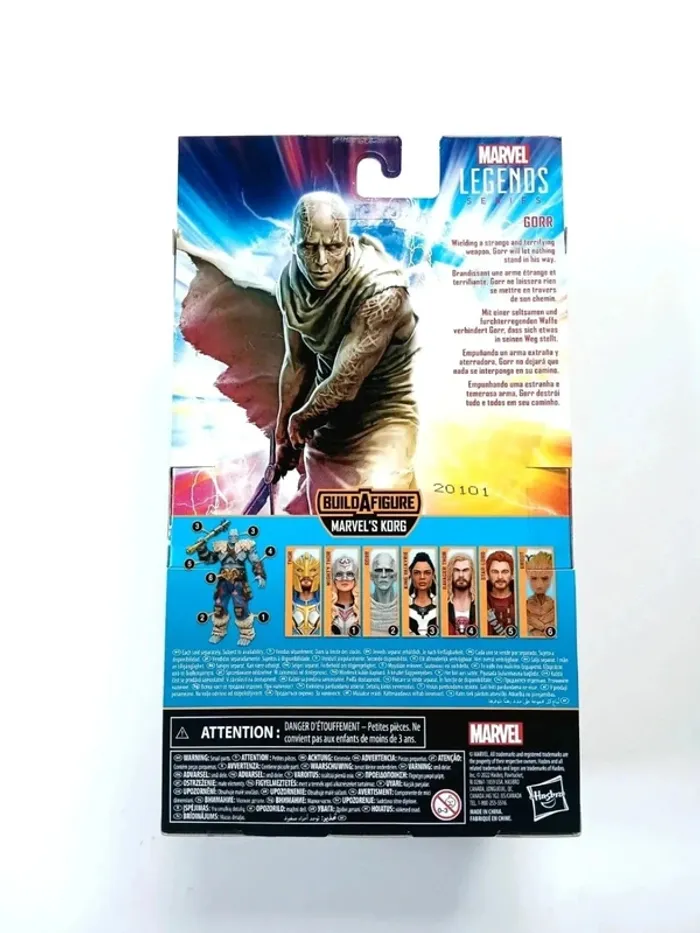 Figurine Marvel Legends Series 2022 's Korg BAF 2 : Gorr 15 cm - photo numéro 2