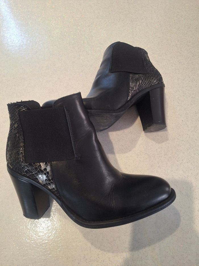 Bottines en cuir - photo numéro 2