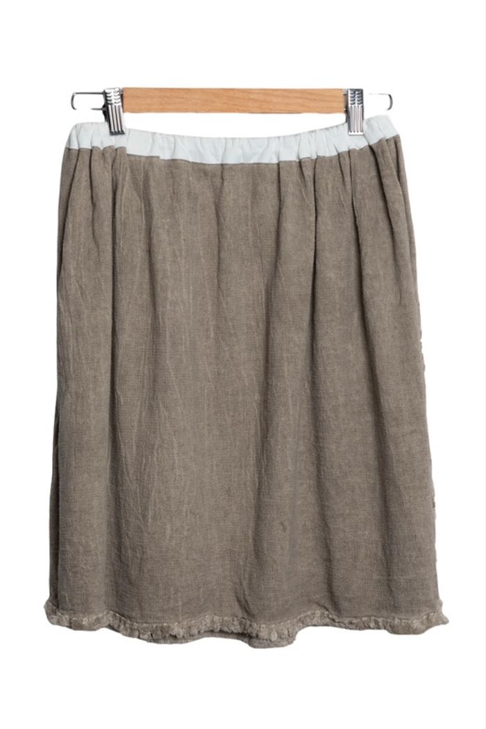 Jupe midi upcyclée par Tilli – Création unique - photo numéro 2