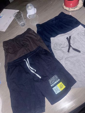 Lot shorts 8 ans