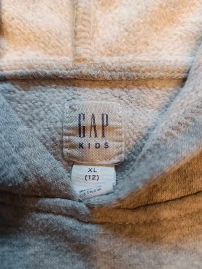 Vends sweat à capuche GAP taille 12 ans . - photo numéro 4