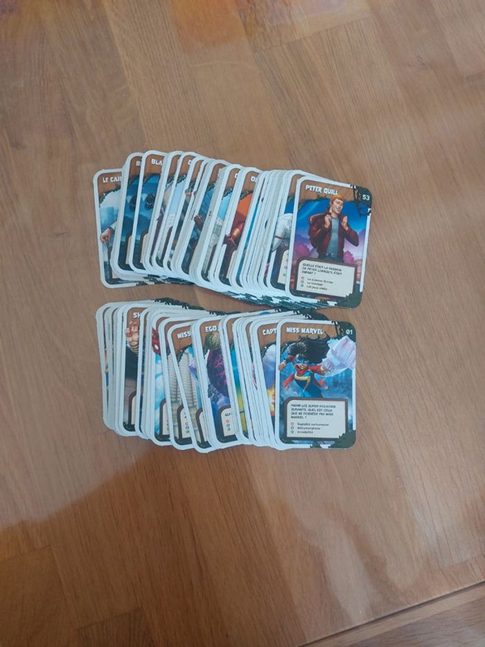 Carte marvel