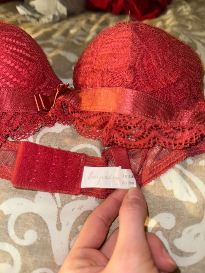 Soutien-gorge corail Imprévu - photo numéro 2