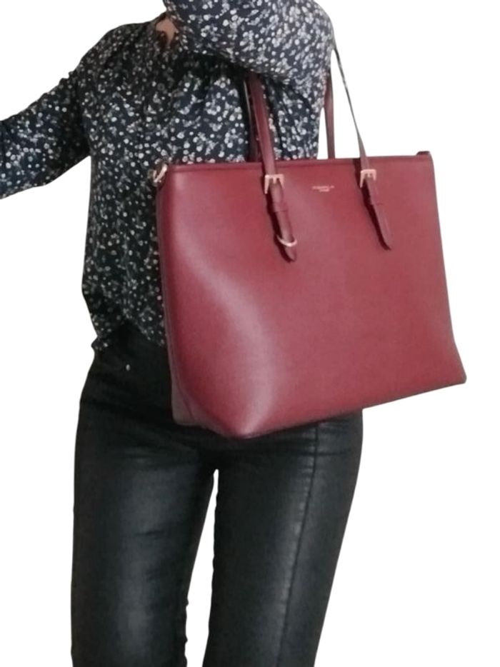 Sac cabas suédine noir - photo numéro 7