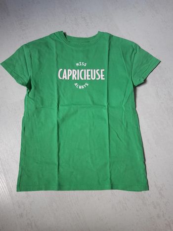 Tee shirt vert xs