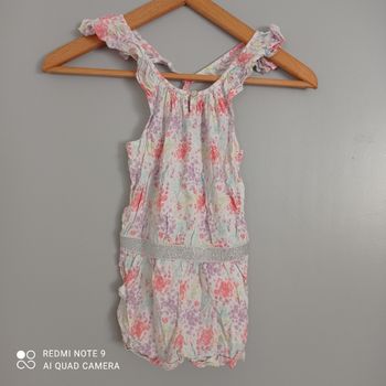 Robe à fleurs 4ans