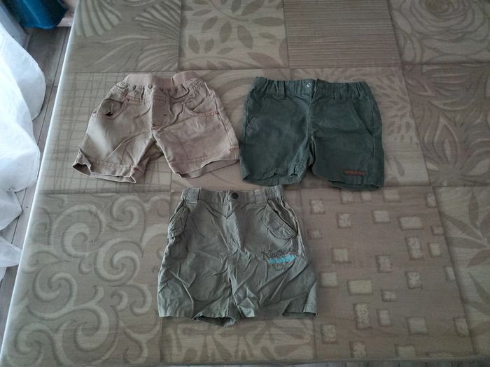 Lot 3 shorts 6 mois