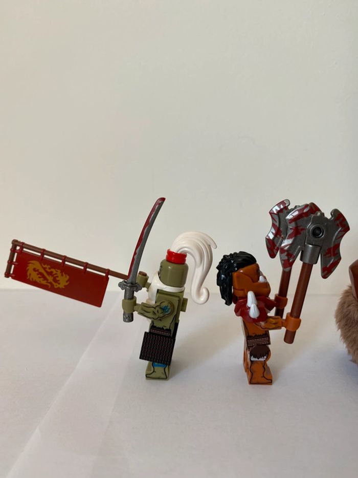 Figurine type lego 4 Orcs. World of Warcraft - photo numéro 2