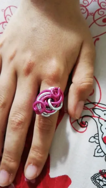 Bague faite main