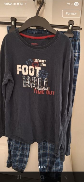Pyjama 13 14ans 