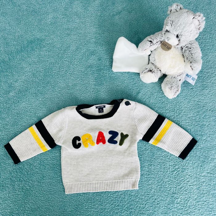 Pull garçon 1mois