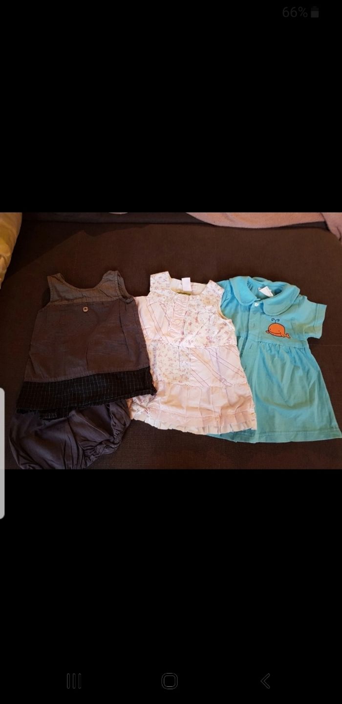 Lot de 3 robes taille 3 mois