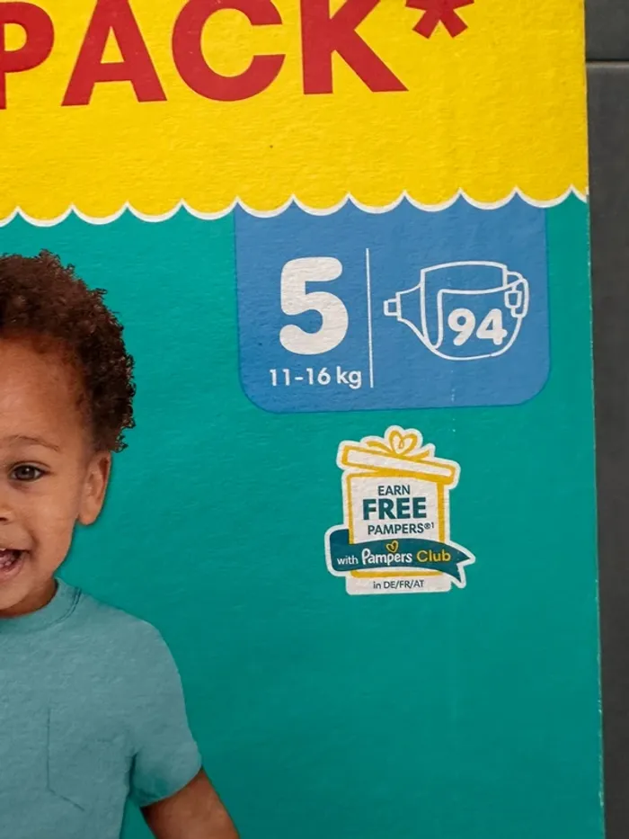Paquet de couche taille 5 Pampers baby dry - photo numéro 4
