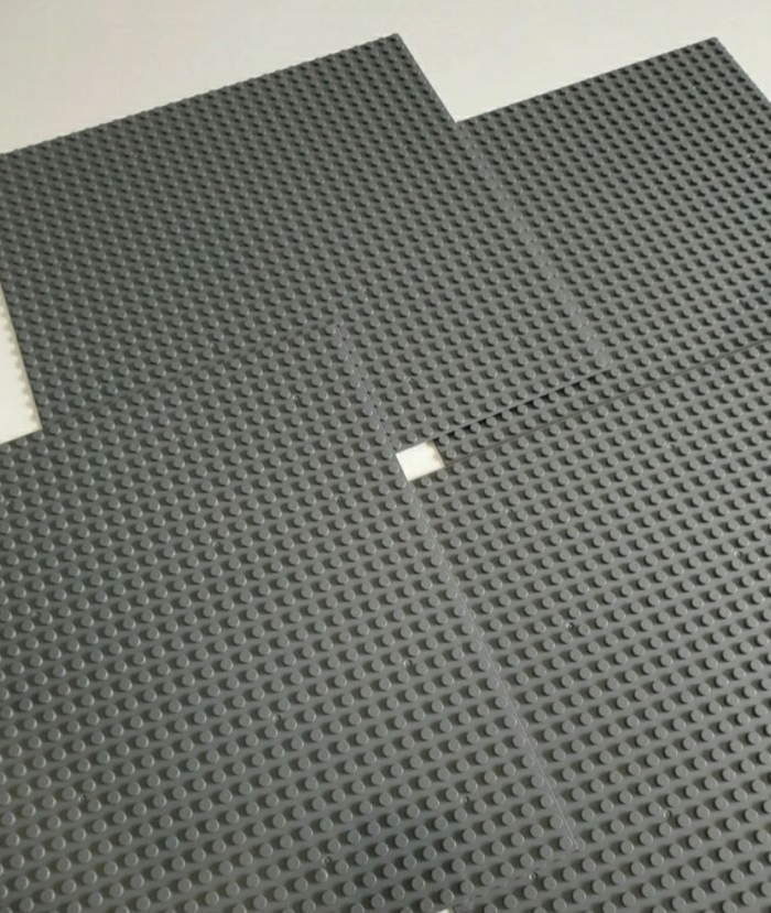 Plaques pour lego 32 plots gris construction enfant jeu - photo numéro 5