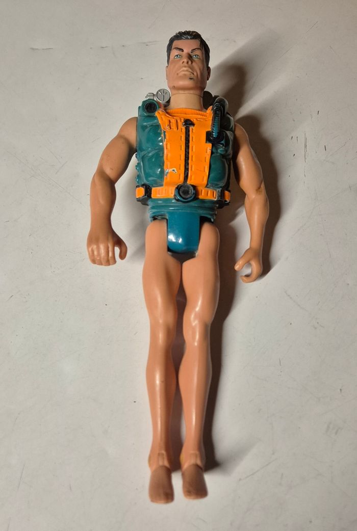 Figurine vintage action man mission torpille plongeur hasbro 1999