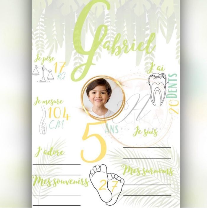 Affiche personnalisée A4 - photo numéro 5