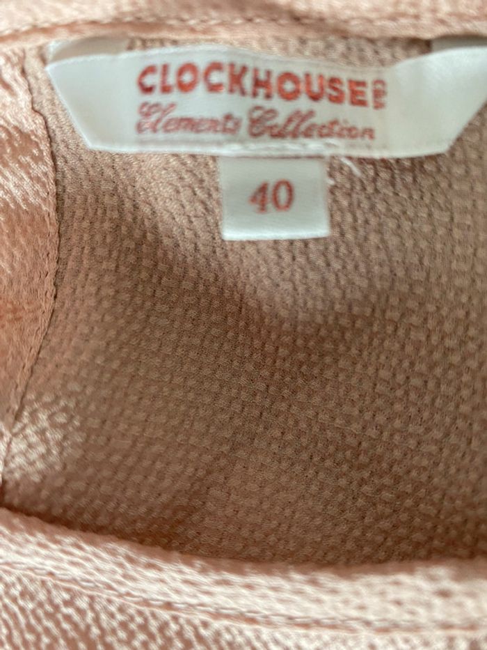 Chemise poudré à volant très chic - photo numéro 2