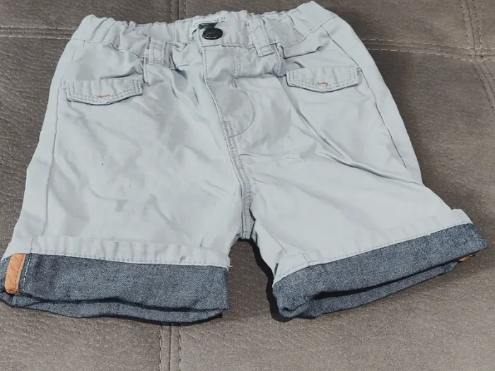 Short Obaïbi 18 mois bleu clair - photo numéro 2