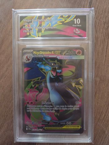 Méga dracaufeu X ex 109/094 Flammes Fantasmagoriques ME02 