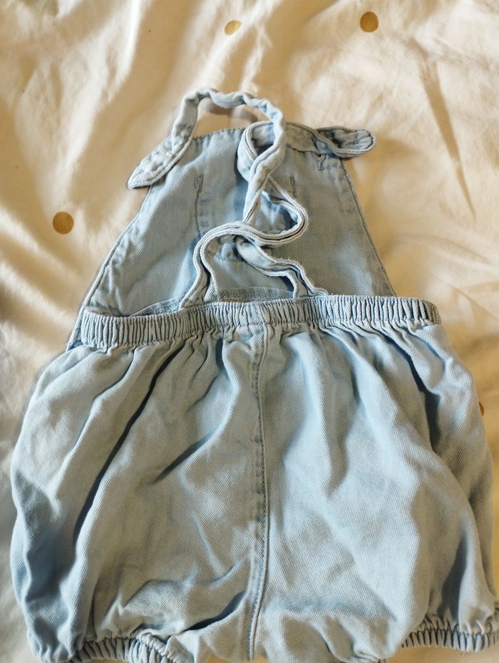 Salopette short tape a l'oeil 6 mois - photo numéro 2