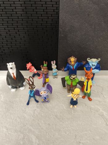 Figurines zootopie