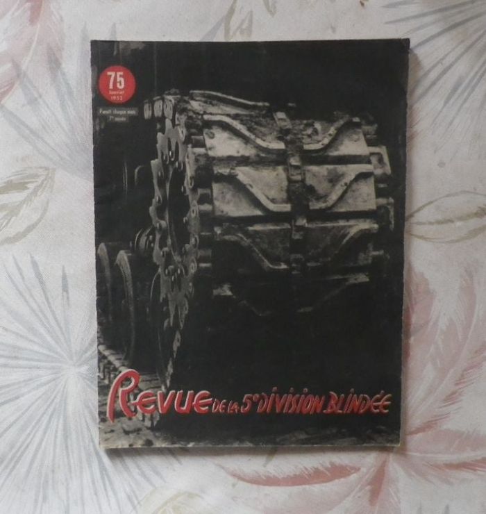 REVUE DE LA 5e DIVISION BLINDEE n°75 - JANVIER 1952
