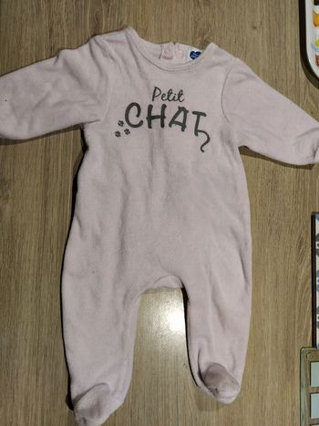 Pyjama fille velours