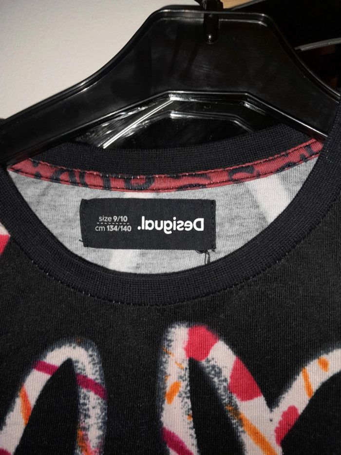 T-shirt desigual 9-10ans fille 👧 - photo numéro 2