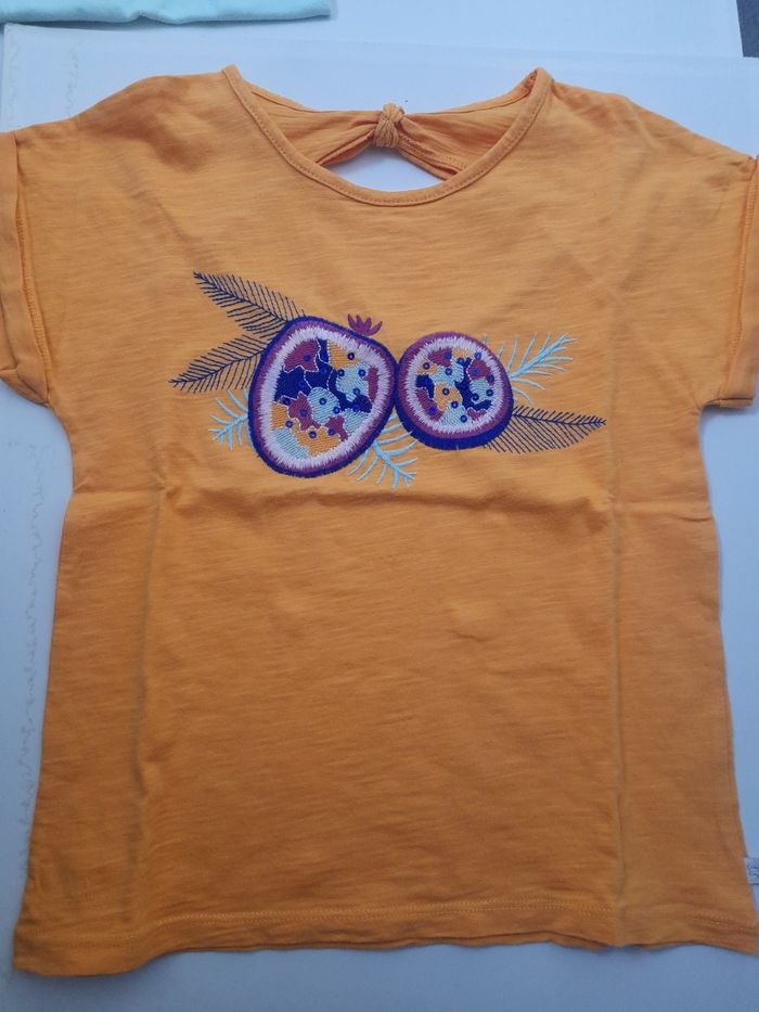 Joli lot de 9 tee-shirts fille en 8ans à manches courtes - photo numéro 4