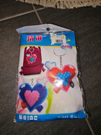 Porte clef cœur à fabriquer