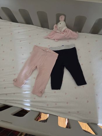 Lot legging 6 mois fille