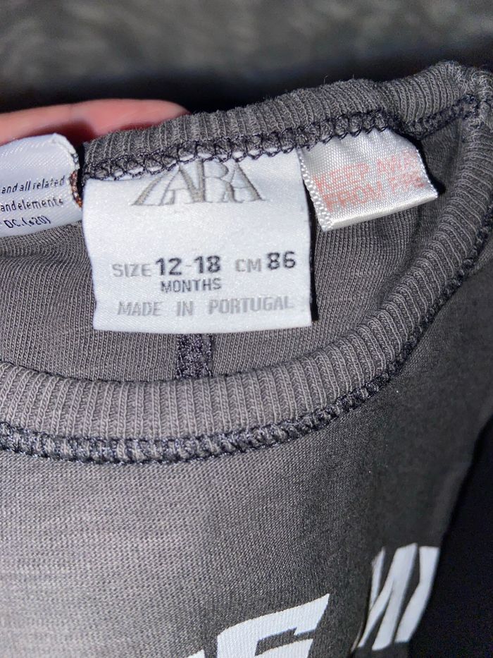 T-shirt 12-18 mois Zara - photo numéro 3